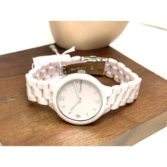 Calvin Klein Women\'s Watch 25200077 Quartz Pink Blush Ceramic 32mm main image 6
